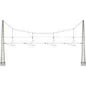 Viessmann Modelltechnik 4163 H0 Bovenleidingportaal Universeel 1 stuk(s)