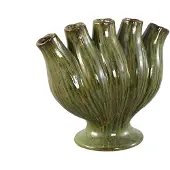 Ptmd - Vaas Gylian - Groen - 33x17.5x30cm