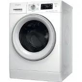 Whirlpool FFWDB 976258 SV EE, Voorlader, Vrijstaand, Wit, Links, 7 kg, 1551 RPM