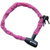 Lynx cityline m kettingslot - 85cm - roze