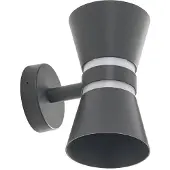 LUCANDE Buitenverlichting , Meravi, Zwart, Aluminium, Modern