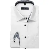 Casa Moda business overhemd Comfort Fit wit effen