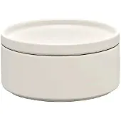 Blomus Pilar voorraadpot met deksel Moonbeam, Ø15,5x7,5 cm