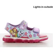Ryhmä Hau Meisjes Sandaal Met Lichtjes | Lila | Maat: 30