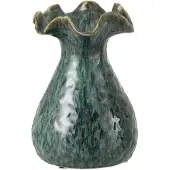 J-Line vaas Ronny Onregelmatig - keramiek - blauw - small