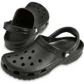 Crocs Clogs Unisex Zwart Croslite | Maat 50-51