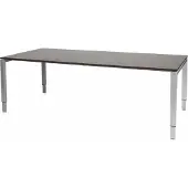 Schaffenburg Vergadertafel Domino - 220x100 logan - alu frame