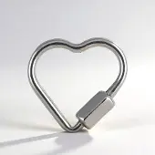 Cavill - Zilveren Hartvormige Hanger - 925 Sterling Zilver - Filigrain Minimalistisch Design - Licht Elegant Tijdloos Sieraad 16x16 mm
