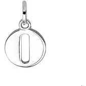 Trendjuwelier huiscollectie Hanger Zilver Letter O