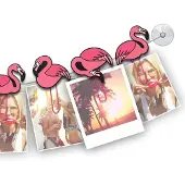 Mustard Funny Fotoclips - ClipIt Flamingos - Set van 6 Stuks Roze