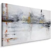 Karo-art Schilderij - Prachtig abstract, print op canvas, een echte eyecatcher