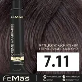 Femmas (7.11) - Haarverf - Medium Blonde As Intensief - 100ml