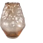 Ptmd Vaas Narin - 20x20x26 cm - Glas - Creme