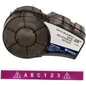 Brady M21-375-595-PL tape vinyl wit op paars 9,53 mm x 6,40 m (origineel)