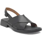 Camper Sandalen met riem 'Dana' zwart
