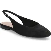 Tamaris Ballerina met riempjes zwart