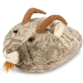 Noxxiez Cozy Voetenwarmer Geit 35x25cm Bruin bruin Pluche Knuffel