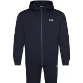 EA7 Joggingpak navy / wit