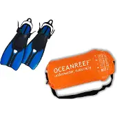 Ocean Reef Duo Ii Diving Fins Blauw EU 43-48