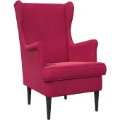 vidaXL Fauteuil Wijnrood Fluweel