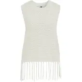 We fashion Gebreide top ivoor