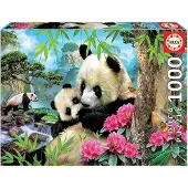 Educa Legpuzzel - 1000 stukjes - Panda's - puzzel