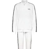 EA7 Joggingpak 'TRACKSUIT' zwart / wit