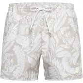BOSS Zwemshorts 'Piranha' beige / crème / wit