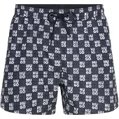 HUGO underwear Zwemshorts 'AARON' navy / zwart / wit