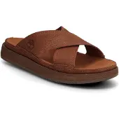 Timberland Men Casco Cove Slide Sandal Rust Full Grain-Schoenmaat 41,5