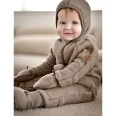Mikk-Line Overall - Wolle - Melange Denver - - 1 Jahr (80) - Overalls