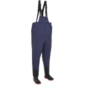 vidaXL Borstlaarzen met laarzen PVC gecoat polyester Afmeting 39 Blauw
