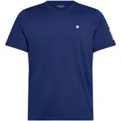 Björn Borg Tennisshirt Men Ace Mesh Panel Blue Depths-S