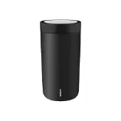 Stelton - To Go Click Vacuum Insulated Cup - Soft Black - 0.2 l