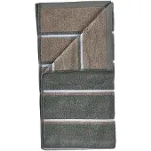 Zone Denmark Handdoek Sauna Olive Green / Taupe / Blue Fog (50 x 100 cm)
