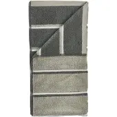 Zone Badlaken Sauna Eucalyptus / Olive Green / Soft Grey (70 x 140 cm)