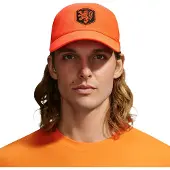 Nike Nederland Club Pet Oranje Zwart Wit | M-L