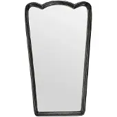 House Doctor Jamp spiegel zwart 90x52cm - 900000336