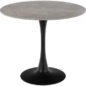 Ebuy24 Ronde eettafel Malta Gepolijst Keramiek