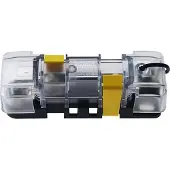 Blue Sea Systems Block Emergencia Fuse Zwart