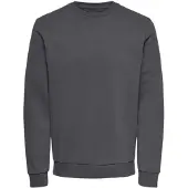 Only & Sons Sweatshirt 'Ceres' donkergrijs