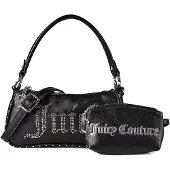 Juicy Couture Schoudertas 'Kimberly' zwart / zilver