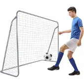 Springos Voetbal trainingsdoel - - 240 x 170 cm - Staal - Unisex - Volwassenen