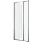 Sealskin Zijwand Hooked - 90x200cm - 6mm Veiligheidsglas - Mat Zwart