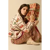 Sissy-Boy Lichtoranje Padded Jack Met Embroidery | Maat: M