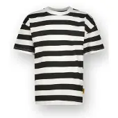 Vingino T-Shirt Basic-Tee Stripe Meisje Wit 152