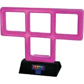 Tetris - Purple Neon Light - Purple - 21cm x 14cm