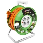 AWTOOLS haspelverlenger, Garden Line, 40 meter, 3x1mm, 10A / 2300W