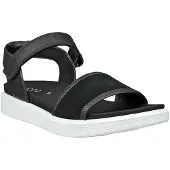 Ecco Sandalen met riem zwart