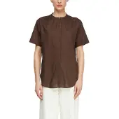 Comma Blouse donkerbruin